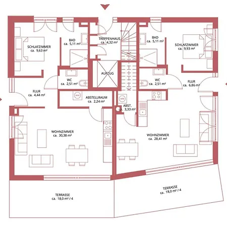 Residenz - Naturwunder - Terrasse - Sauna - Parkplatz *