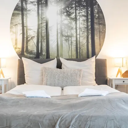 Hello Holidays Residenz - Naturwunder - Terrasse - Sauna - Parkplatz شقة