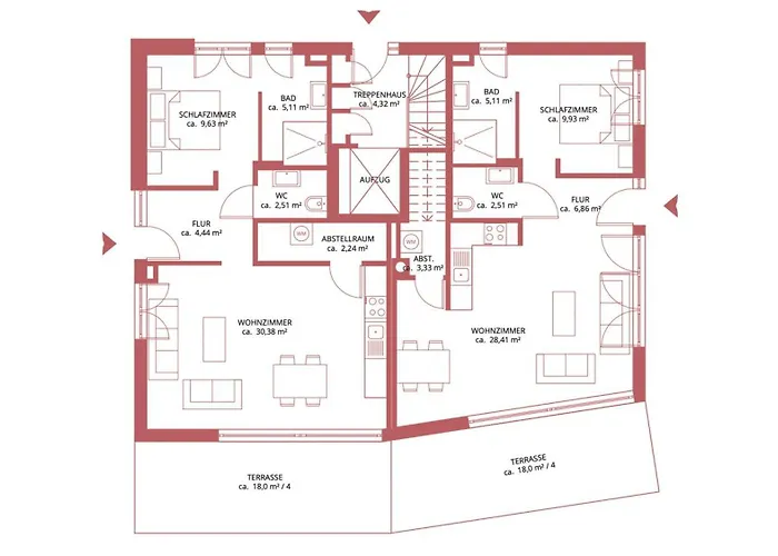 Residenz - Naturwunder - Terrasse - Sauna - Parkplatz *
